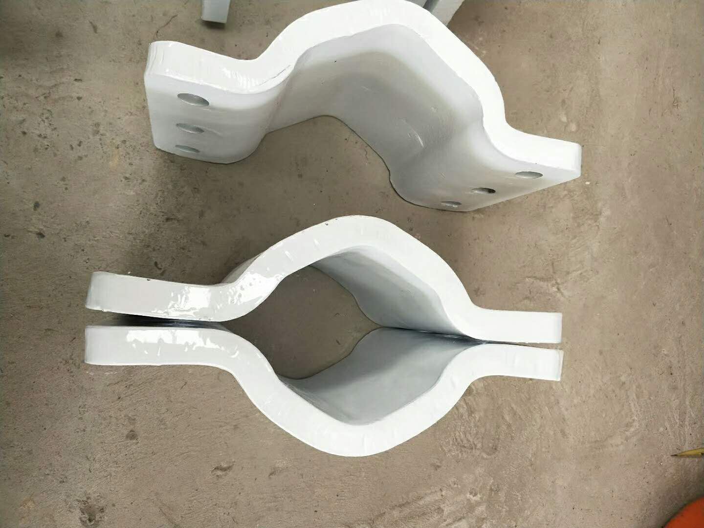 玻璃桥配件喷塑效果，光泽度、防腐杠杠滴，盛达索桥---专业制造！