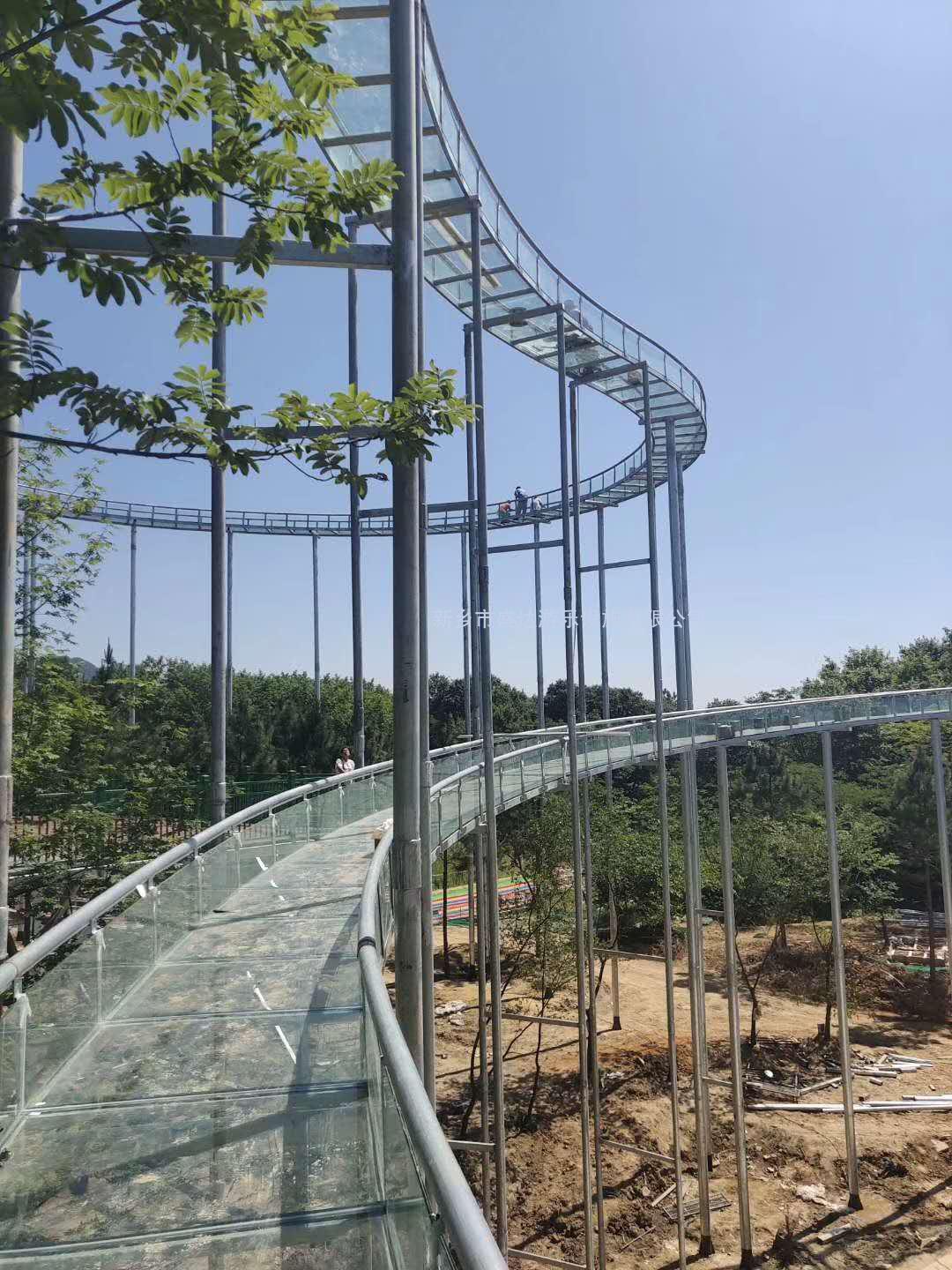 2019年网红高空水滑道即将亮相安徽梧桐花谷景区